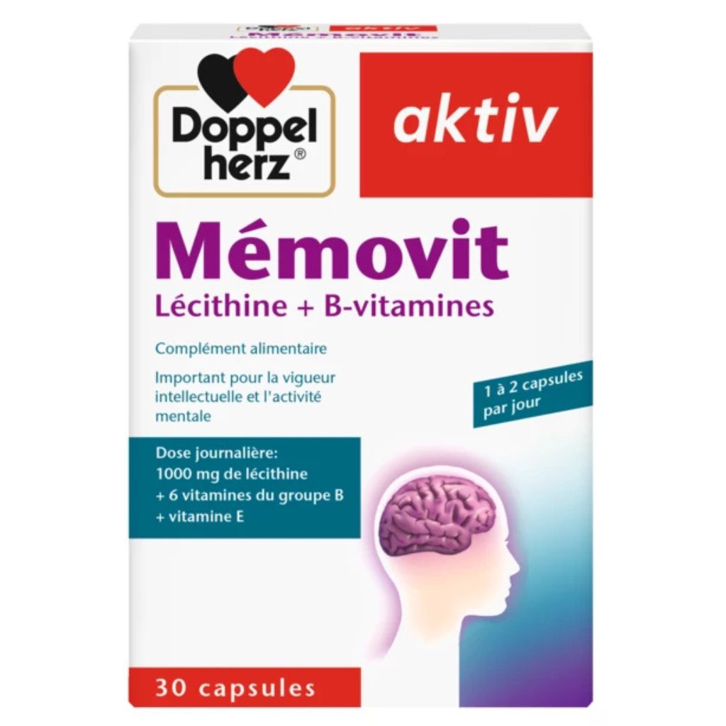 AKTIV MEMOVIT LECITHINE+B-VITAMINES 30 GELULES