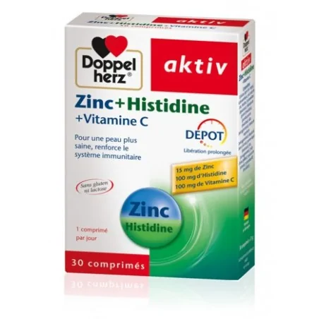 AKTIV ZINC+HISTIDINE + VITAMINE C B30