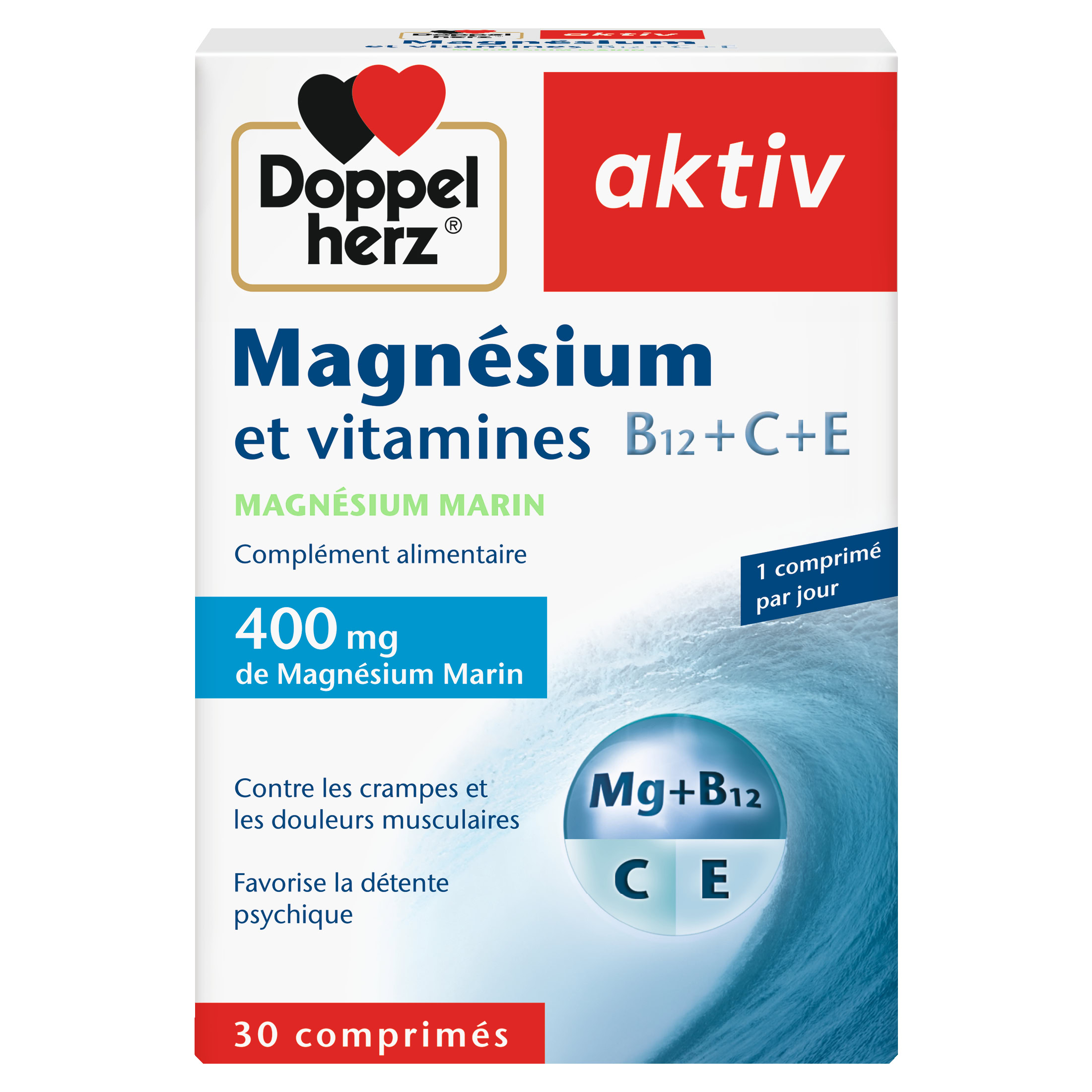 AKTIV MAGNESIUM ET VITAMINES BTE 30