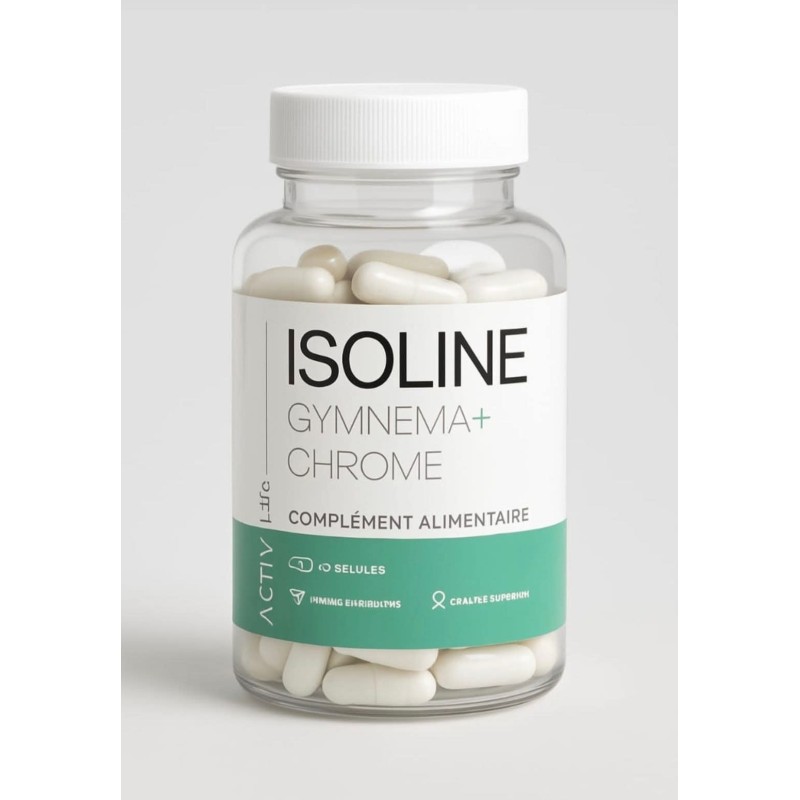 ISOLINE GYMNEMA +CHRIME GELLULES B/90