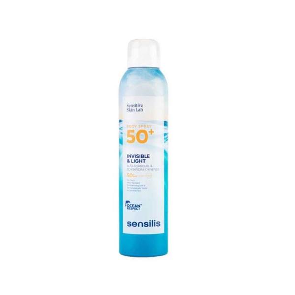SENSILIS SUN SECRET BODY SPRAY TOUCHER SEC SPF50+ 200ML