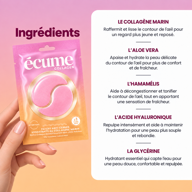 Écume - Patch anti-cernes à l’unité